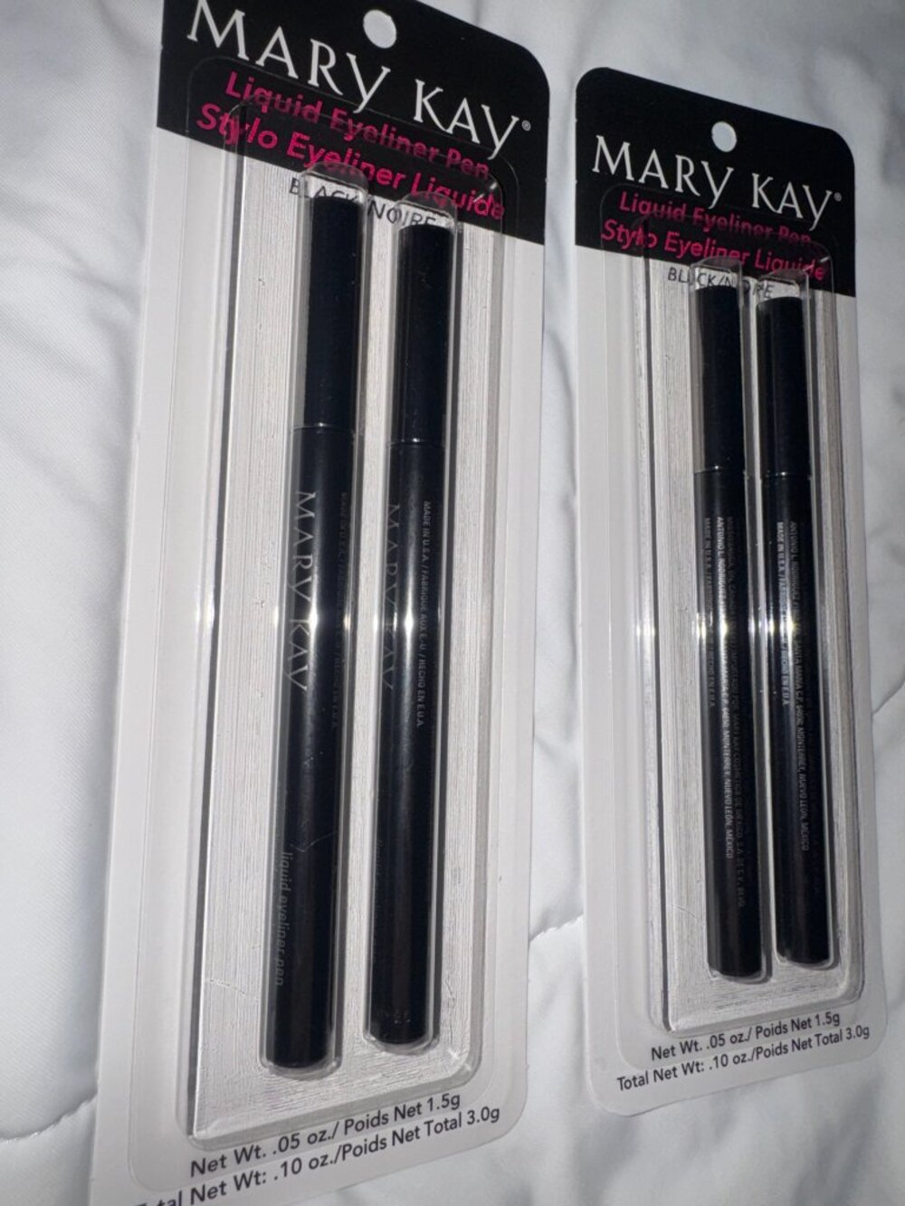 SEALED Mary Kay Liquid Eyeliner Pens in the shade Black/Noir - Picture 2 of 2
